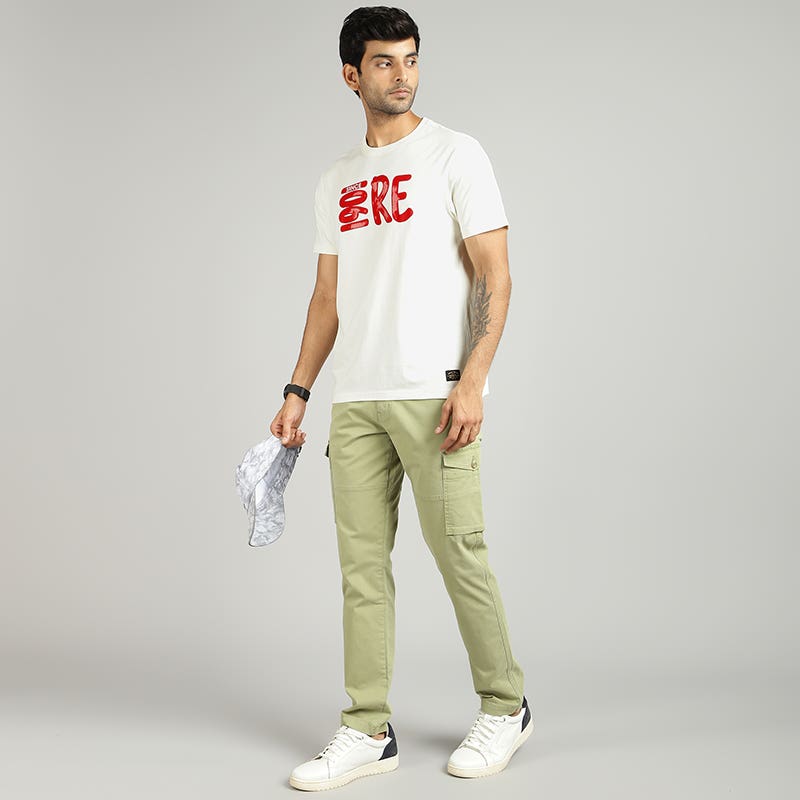 ROYAL ENFIELD 1901 RE TSHIRT OFF WHITE
