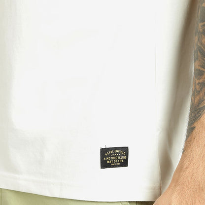 ROYAL ENFIELD 1901 RE TSHIRT OFF WHITE