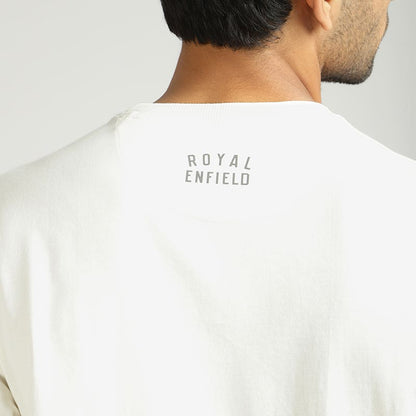 ROYAL ENFIELD 1901 RE TSHIRT OFF WHITE
