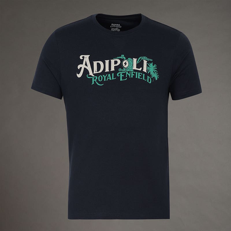 ADIPOLI ROYAL ENFIELD TSHIRT NAVY