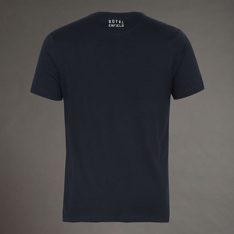 ADIPOLI ROYAL ENFIELD TSHIRT NAVY
