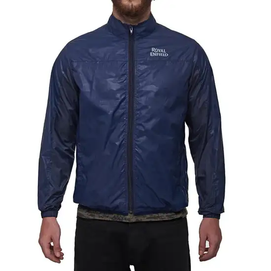 ROYAL ENFIELD ALL TIME WINDCHEATER CAMO BLUE