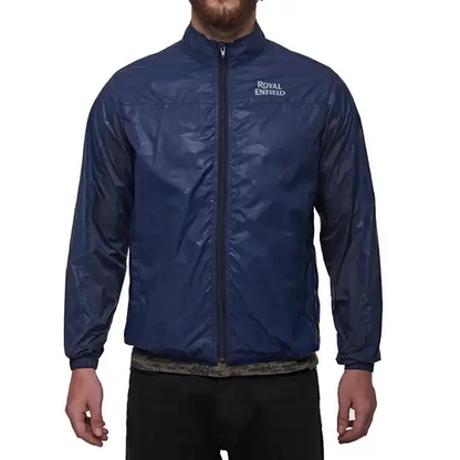 ROYAL ENFIELD ALL TIME WINDCHEATER CAMO BLUE