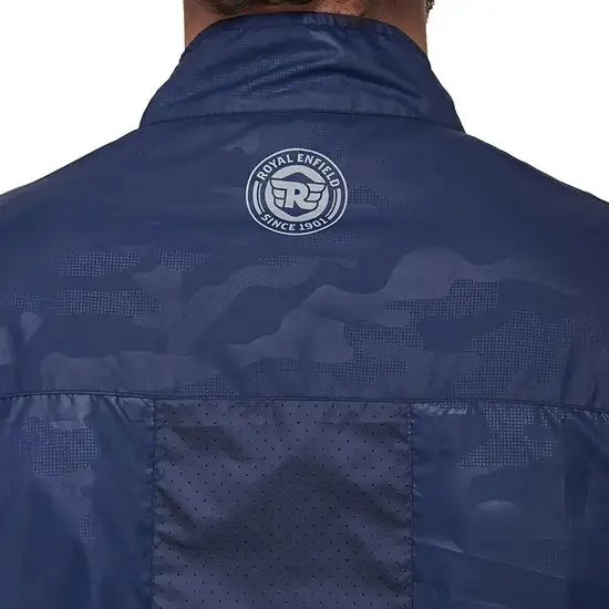 ROYAL ENFIELD ALL TIME WINDCHEATER CAMO BLUE
