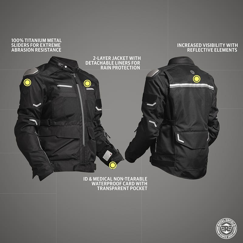 ROYAL ENFIELD CROSSROADER RIDING JACKET