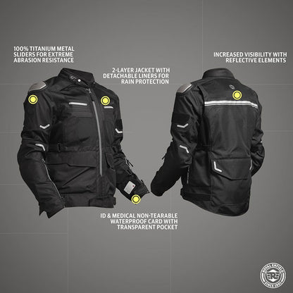 ROYAL ENFIELD CROSSROADER RIDING JACKET