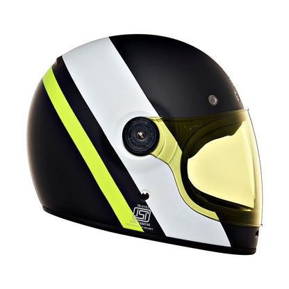 ROYAL ENFIELD DRIFTER V2 HELMET MATT BLACK & WHITE