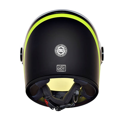 ROYAL ENFIELD DRIFTER V2 HELMET MATT BLACK & WHITE