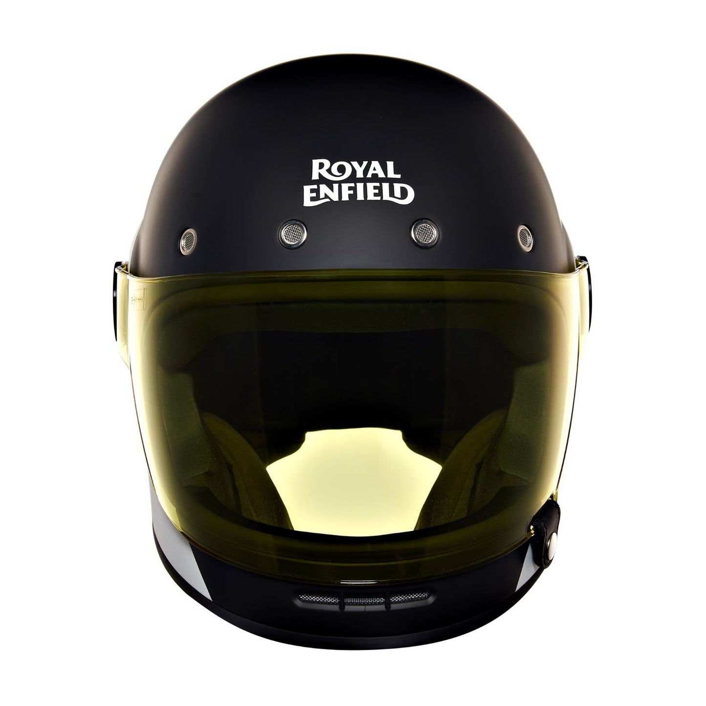 ROYAL ENFIELD DRIFTER V2 HELMET MATT BLACK & WHITE