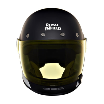 ROYAL ENFIELD DRIFTER V2 HELMET MATT BLACK & WHITE