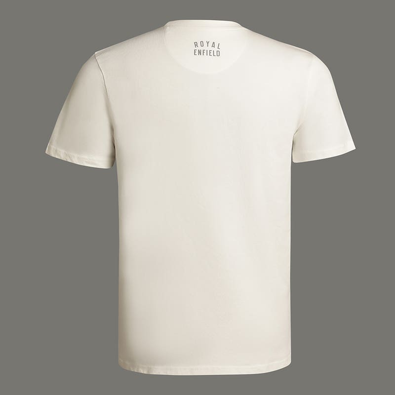 ROYAL ENFIELD GETHU T SHIRT WHITE