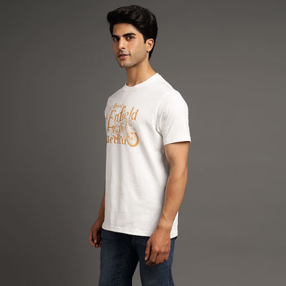 ROYAL ENFIELD GETHU T SHIRT WHITE