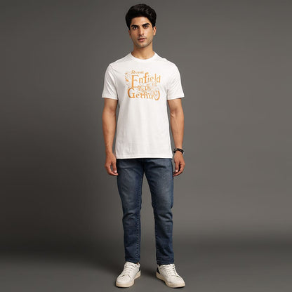 ROYAL ENFIELD GETHU T SHIRT WHITE