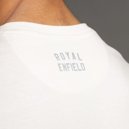 ROYAL ENFIELD GETHU T SHIRT WHITE