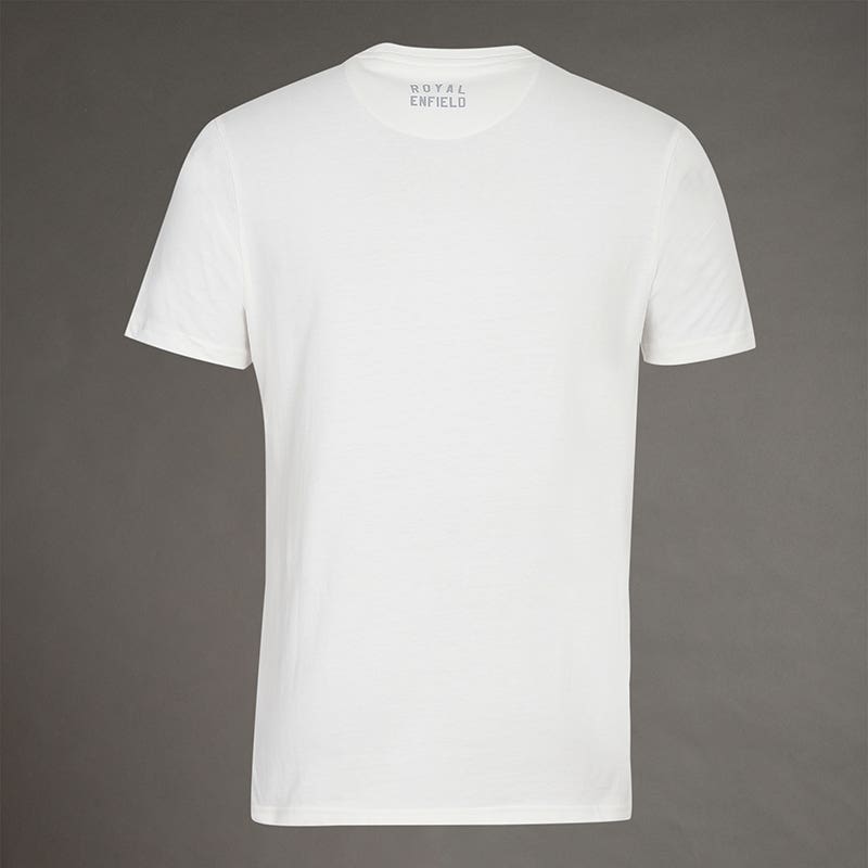ROYAL ENFIELD GETHU T SHIRT WHITE