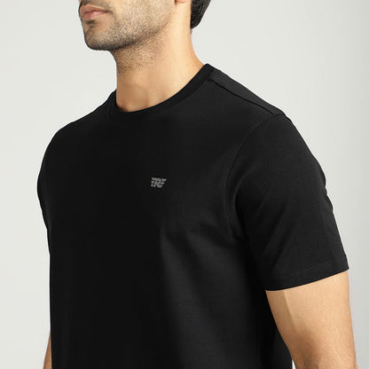 ROYAL ENFIELD GREAT OUTDOORS REFLECTIVE TSHIRT BLACK