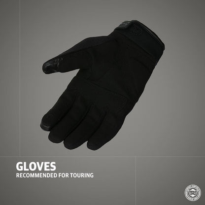 ROYAL ENFIELD INTREPID GLOVES GREY CAMO