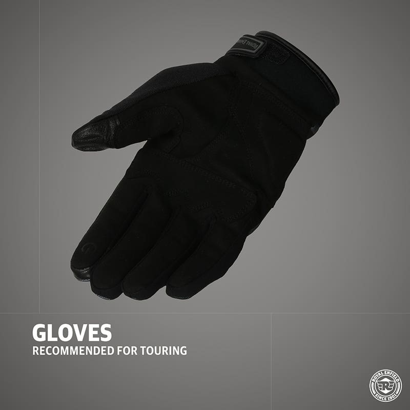 ROYAL ENFIELD INTREPID GLOVES OLIVE CAMO