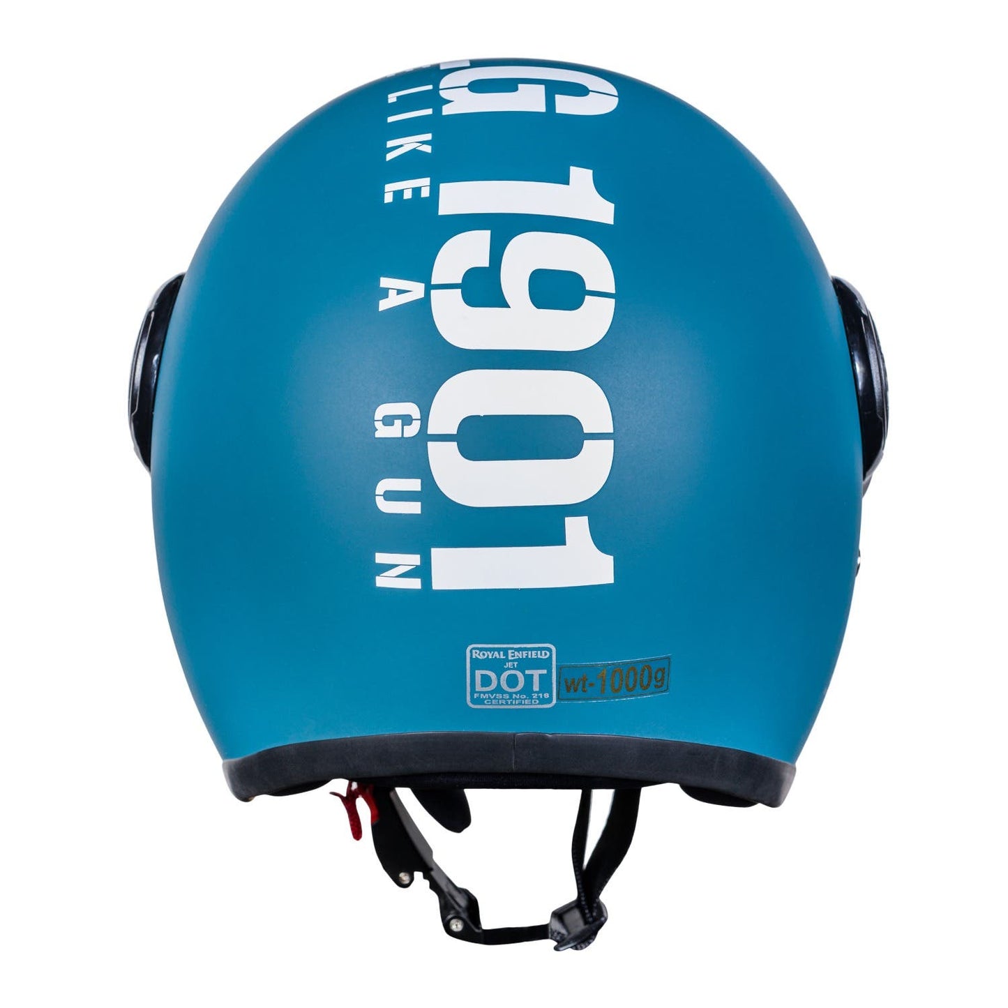 ROYAL ENFIELD JET OPEN FACE MLG HELMET MATT SQUADRON BLUE