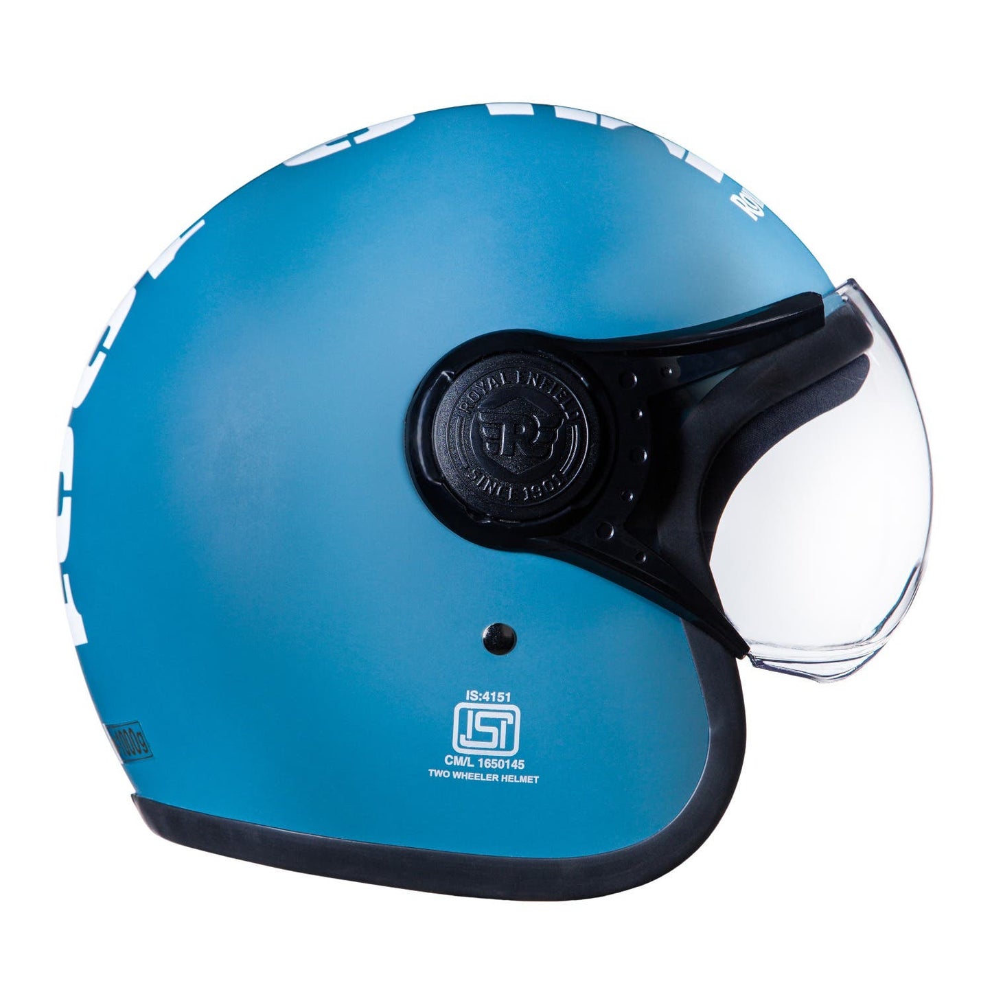 ROYAL ENFIELD JET OPEN FACE MLG HELMET MATT SQUADRON BLUE
