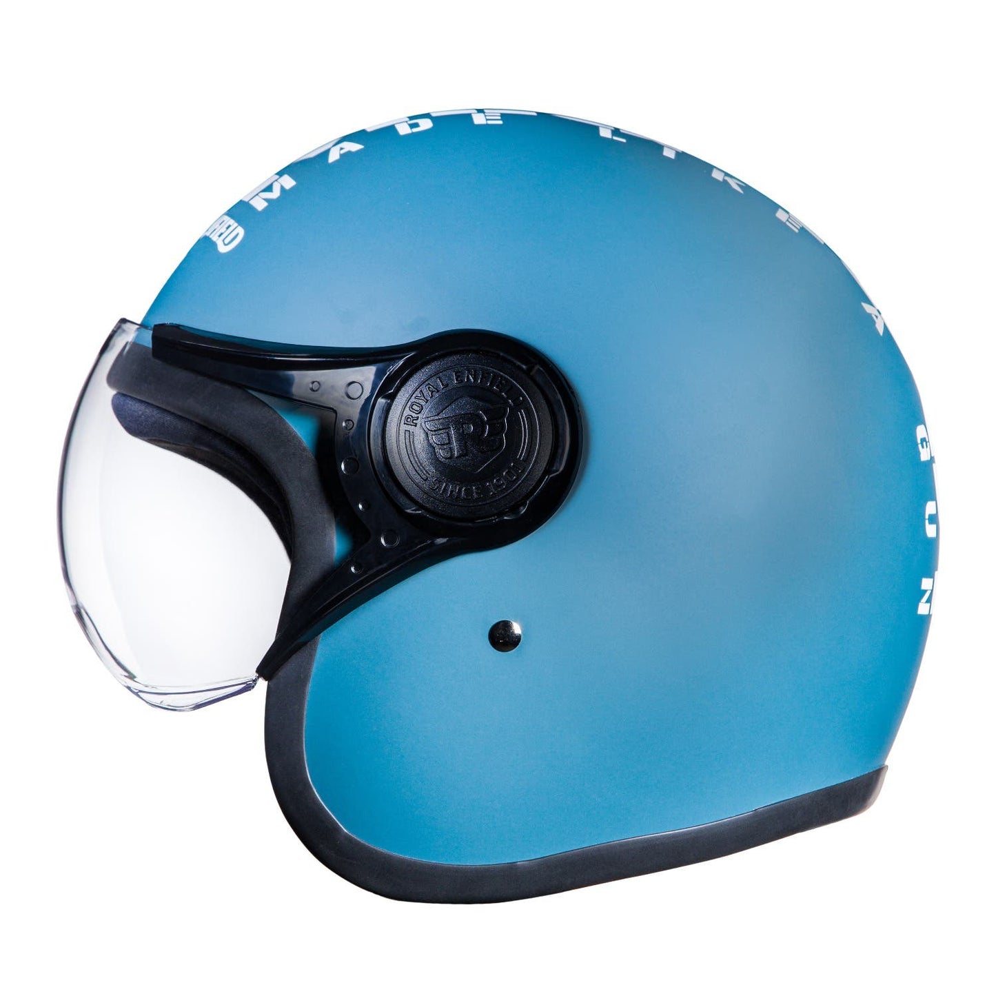 ROYAL ENFIELD JET OPEN FACE MLG HELMET MATT SQUADRON BLUE
