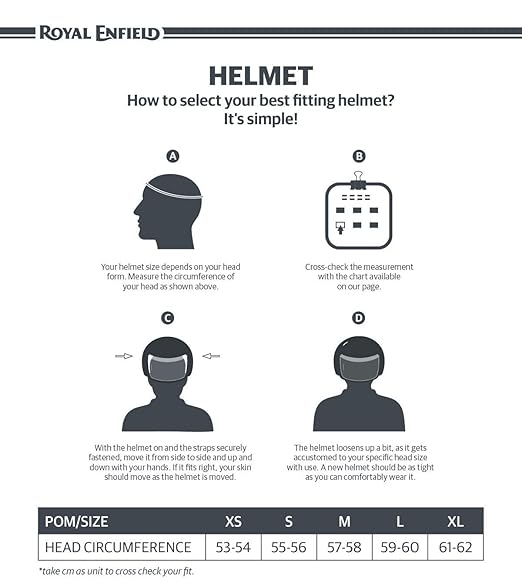 ROYAL ENFIELD OPEN FACE SIGNATURE CHROME HELMET CHROME BLACK