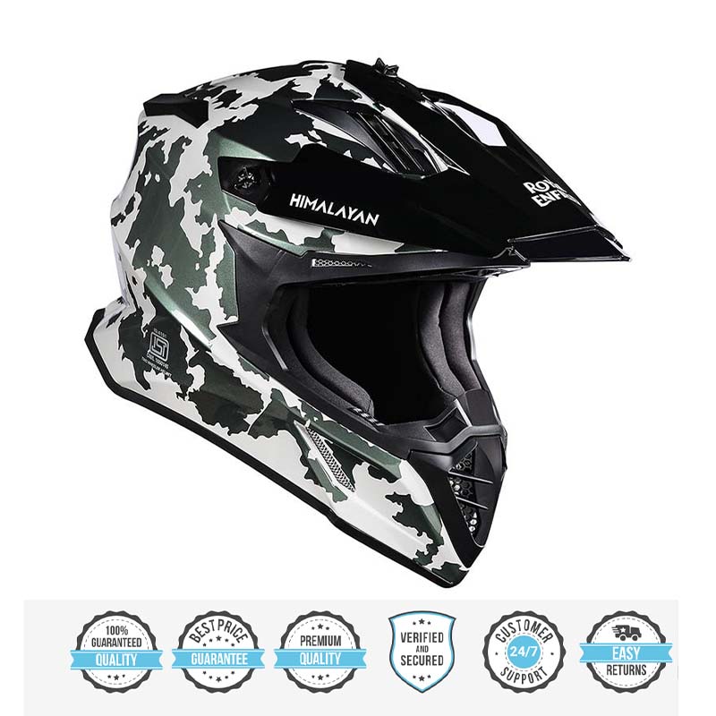 ROYAL ENFIELD OPTIMUS MOTOCROSS HELMET CAMO