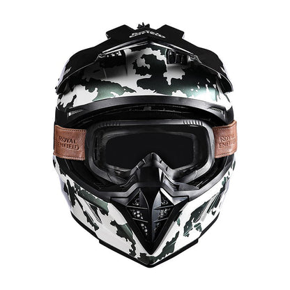 ROYAL ENFIELD OPTIMUS MOTOCROSS HELMET CAMO