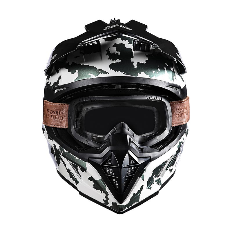 ROYAL ENFIELD OPTIMUS MOTOCROSS HELMET CAMO