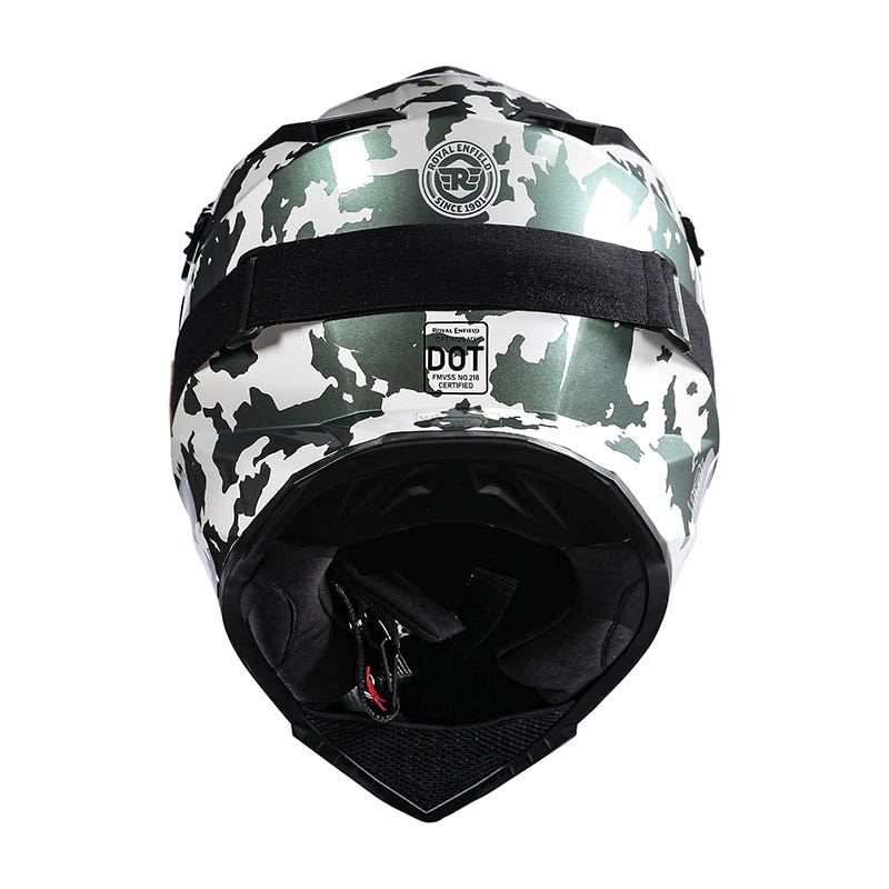 ROYAL ENFIELD OPTIMUS MOTOCROSS HELMET CAMO