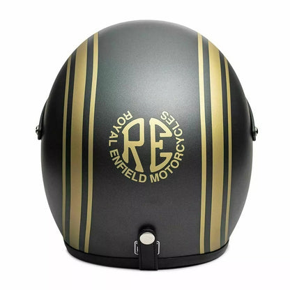 ROYAL ENFIELD Open Face with Peak Helmet ATHENA GREY