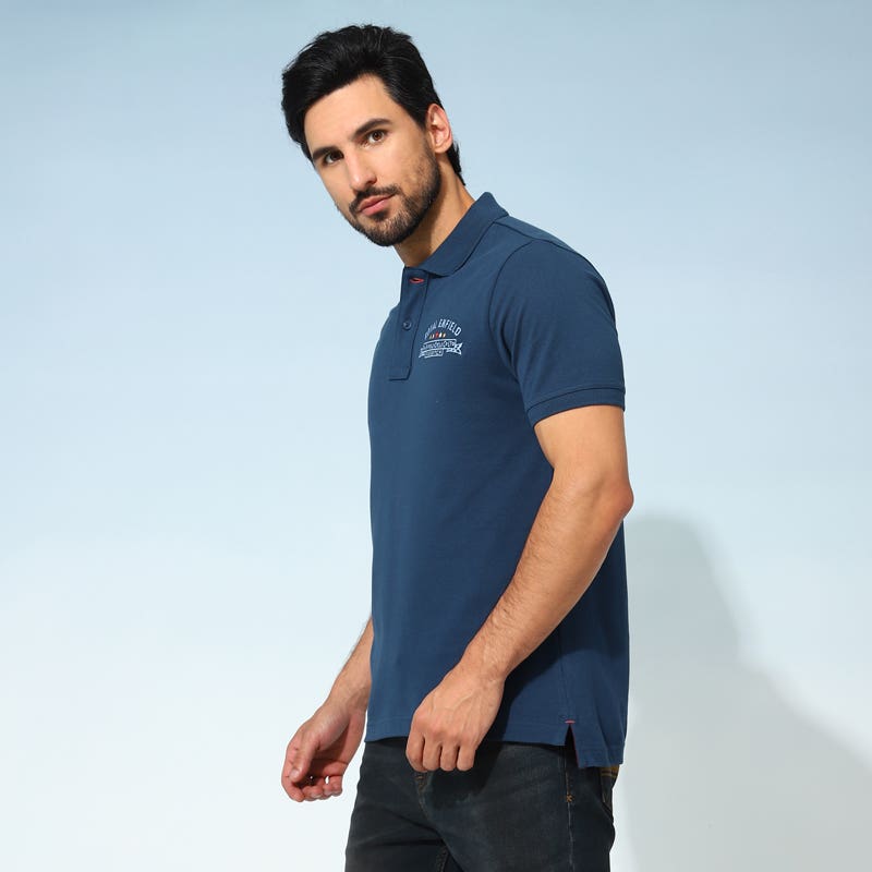 ROYAL ENFIELD REDDITCH MEN'S POLO T SHIRT