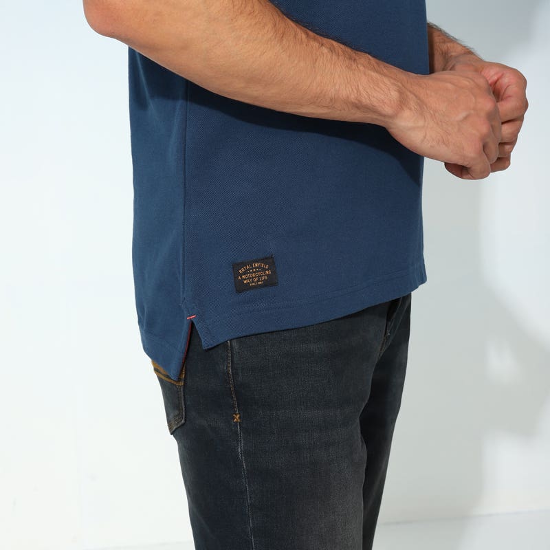 ROYAL ENFIELD REDDITCH MEN'S POLO T SHIRT