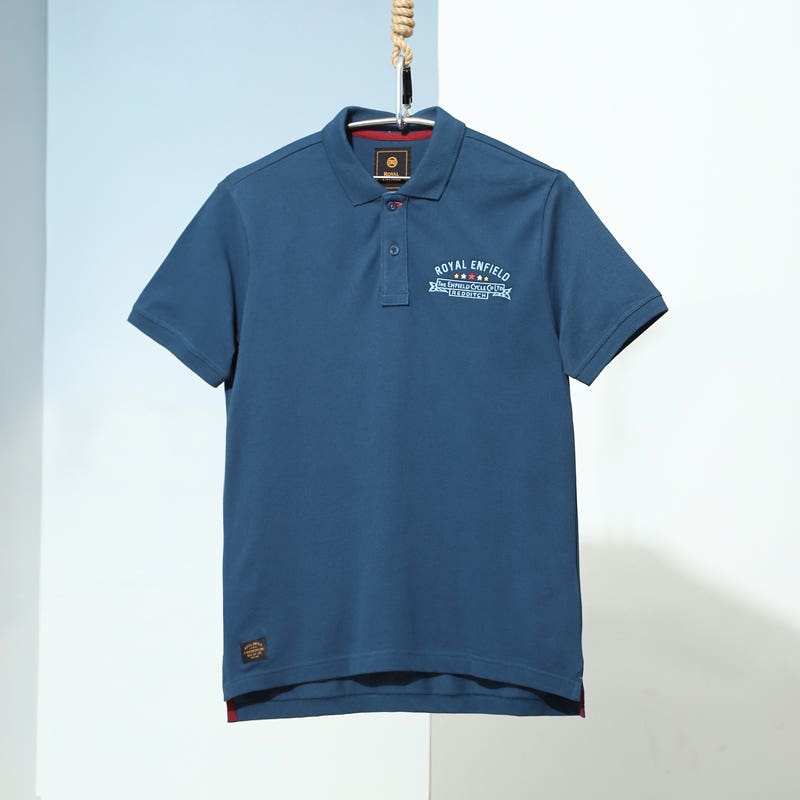 ROYAL ENFIELD REDDITCH MEN'S POLO T SHIRT