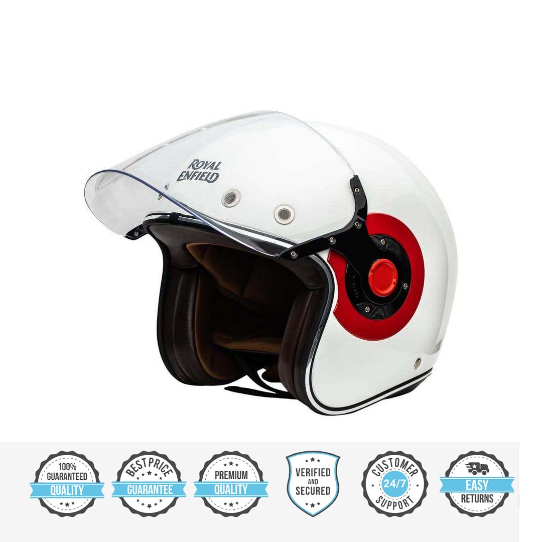 ROYAL ENFIELD SPIRIT GLOSS WHITE & RED