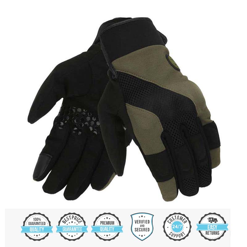 ROYAL ENFIELD STREET ACE GLOVES OLIVE