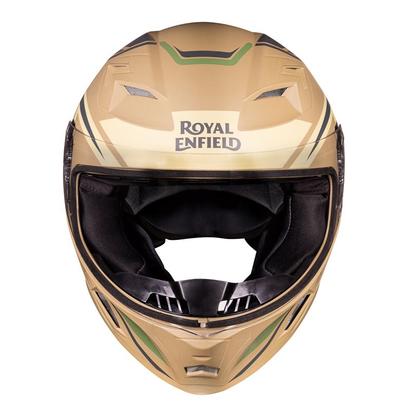 ROYAL ENFIELD STREET TROOPER SINGLE VISOR HELMET MATT DESERT STORM
