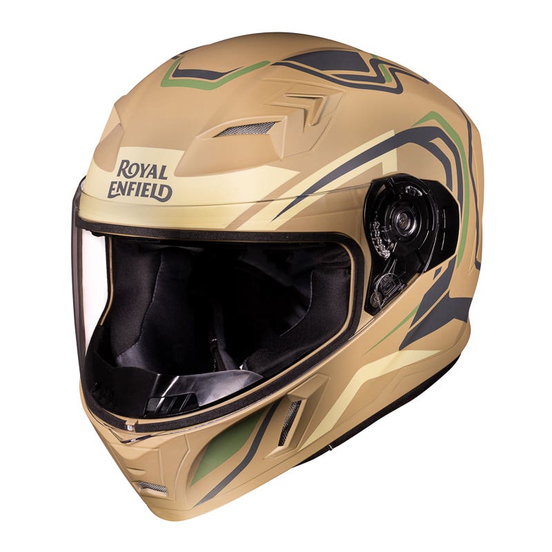 ROYAL ENFIELD STREET TROOPER SINGLE VISOR HELMET MATT DESERT STORM