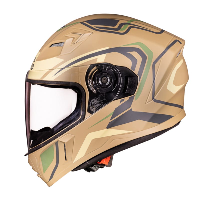 desert storm motorcycle helmet ROYAL ENFIELD STREET TROOPER SINGLE VISOR HELMET MATT DESERT STORM – My Store