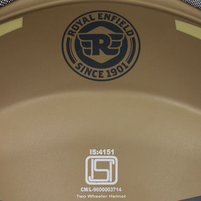 ROYAL ENFIELD STREET TROOPER SINGLE VISOR HELMET MATT DESERT STORM