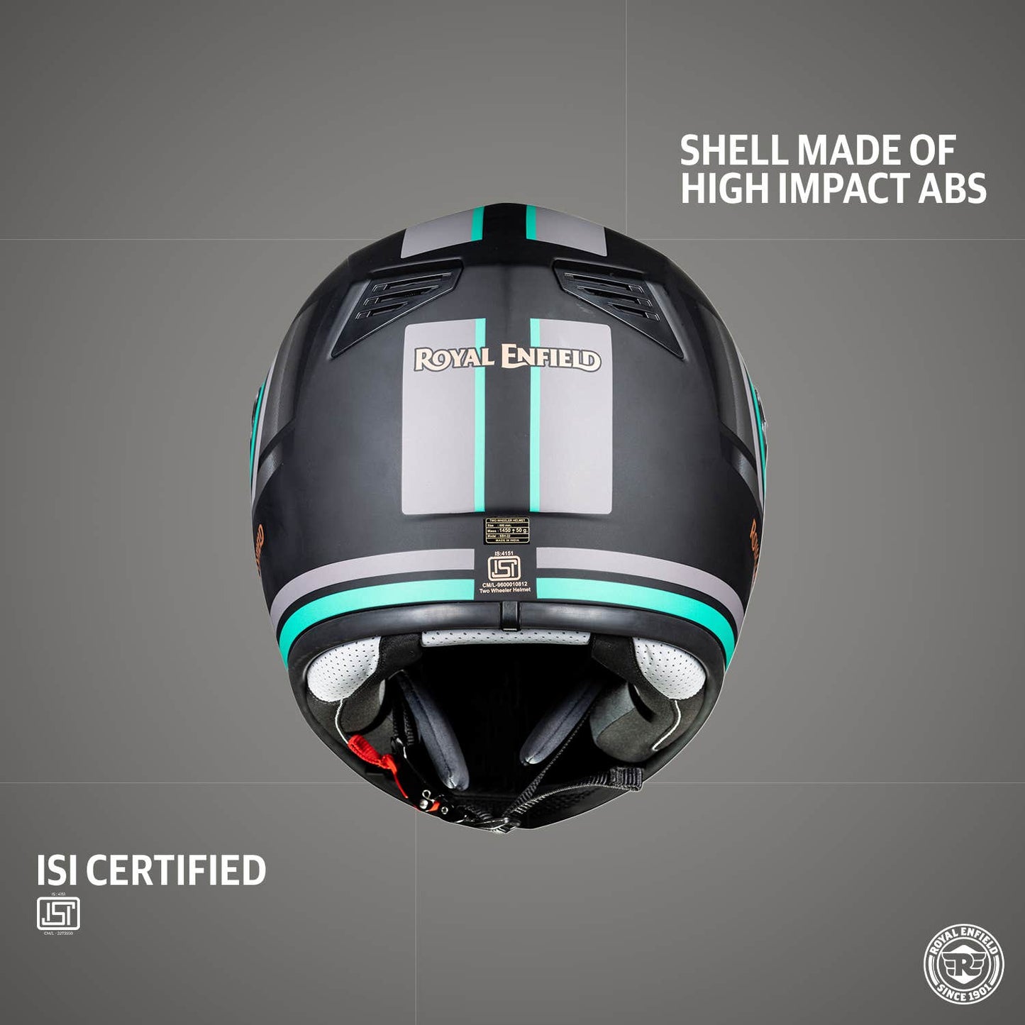 ROYAL ENFIELD STUNNER HELMET WITH DUAL VISOR MATT BLACK