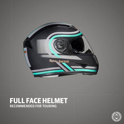 ROYAL ENFIELD STUNNER HELMET WITH DUAL VISOR MATT BLACK