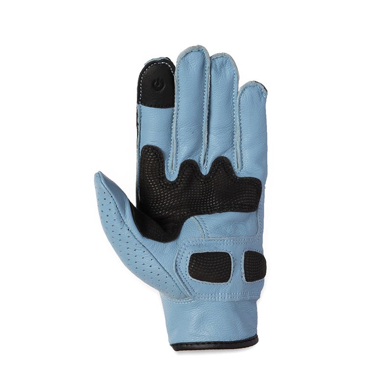 ROYAL ENFIELD SUMMER RIDING GLOVES BLUE
