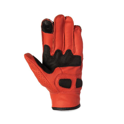 ROYAL ENFIELD SUMMER RIDING GLOVES RED