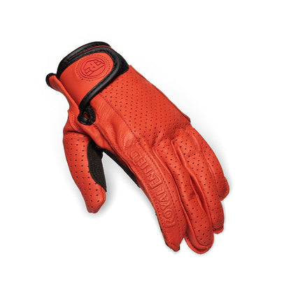 ROYAL ENFIELD SUMMER RIDING GLOVES RED