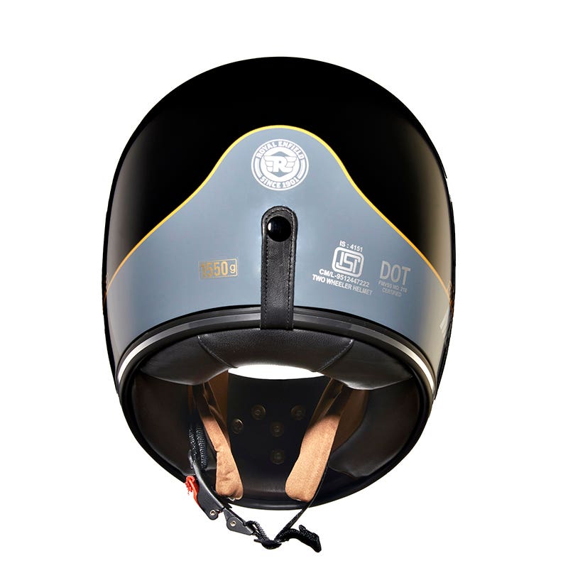 ROYAL ENFIELD SUPER METEOR 650 NH44 WAVE HELMET BLACK