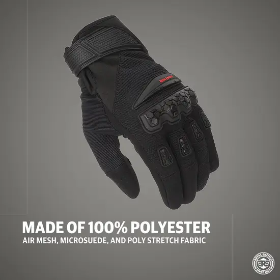 ROYAL ENFIELD URBAN HUSTLER V3 GLOVES  BLACK 2XL
