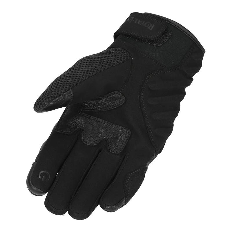 ROYAL ENFIELD WINDSTORM GLOVES BLACK & WHITE