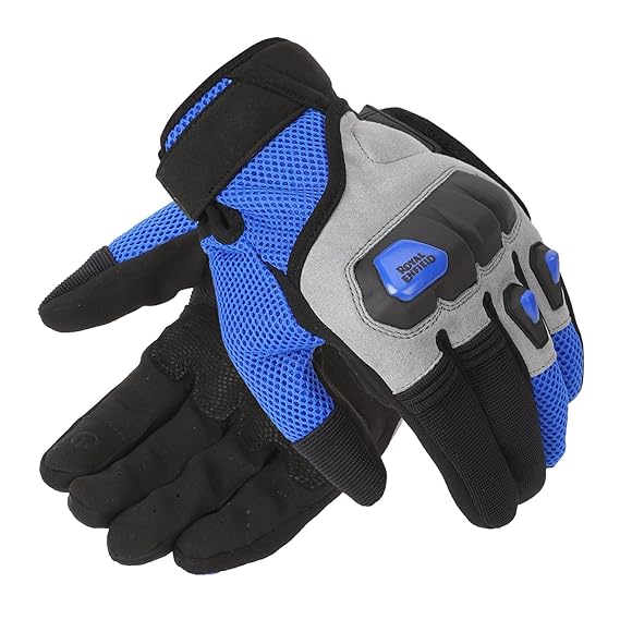 ROYAL ENFILED RAMBLER V3 GLOVES BLUE