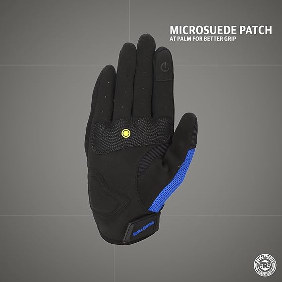 ROYAL ENFILED RAMBLER V3 GLOVES BLUE